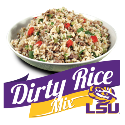 lsu dirty rice mix 6 pack